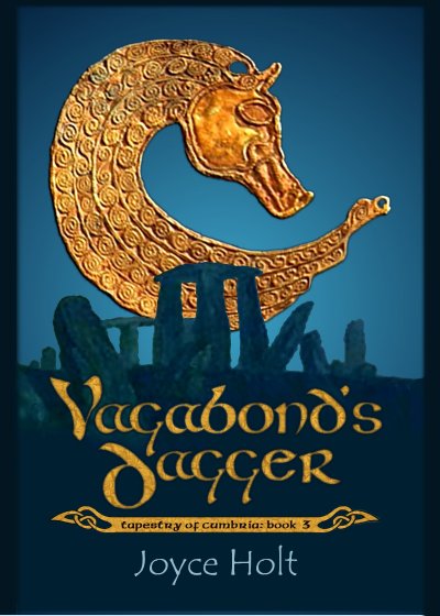 Vagabond's Dagger: book 3 in the Tapestry of Cumbria,
                     a five-book series set in northwestern England.
                     AngloSaxon settlers on the east coast eye the Brytish lands in the west.
                     Can the clans survive these hordes of land-hungry invaders?