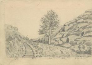 sketch 10: Weber Canyon 