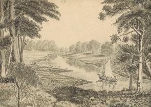 sketch 34 : river boat 