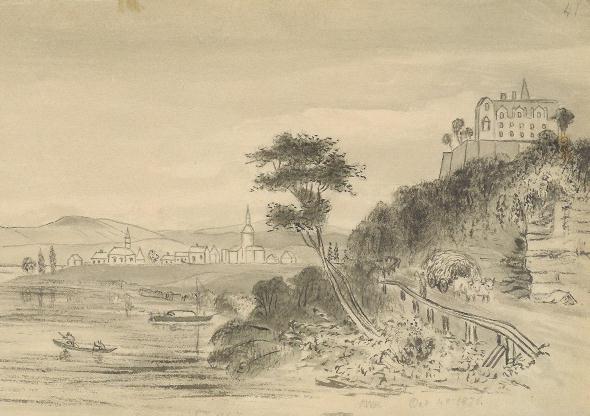 sketch 41 : town scene 