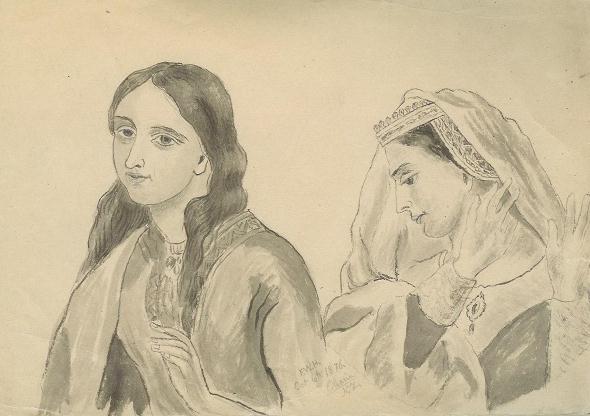 sketch 43: two women 