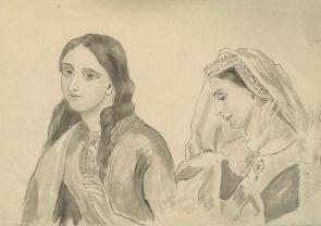 sketch 43: two women 